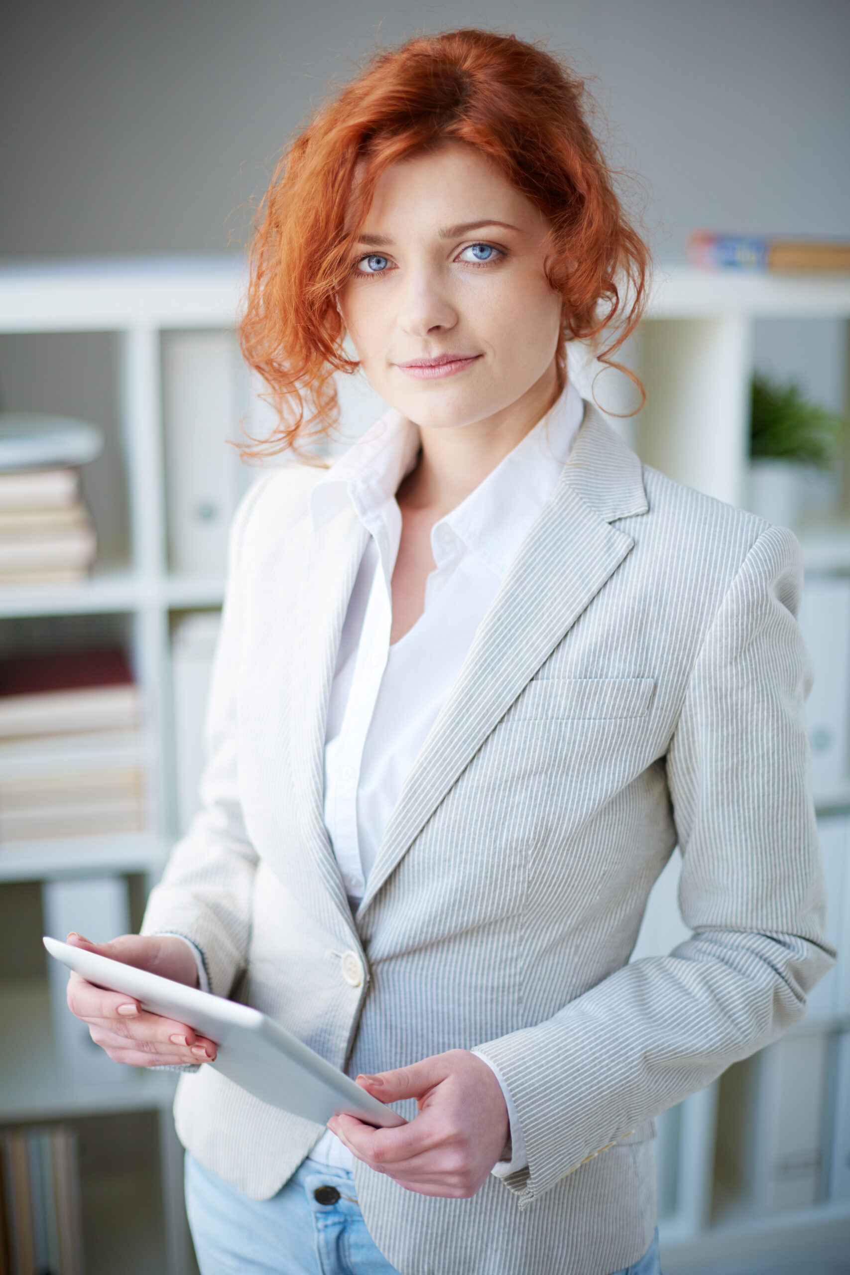 Portrait of an elegant business woman